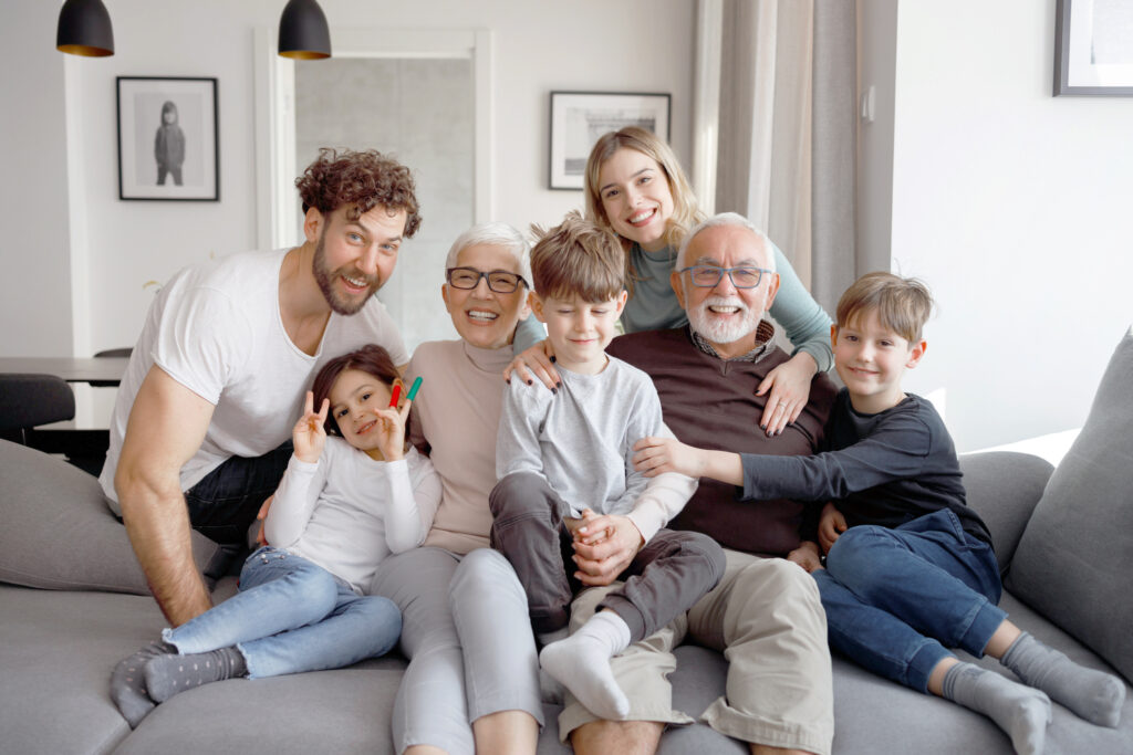 multigenerational living family